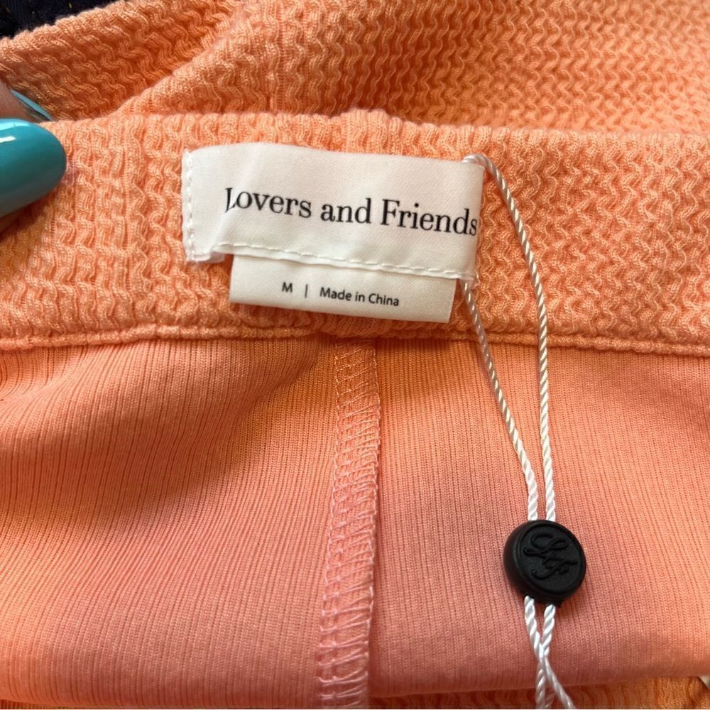 Revolve, Lovers and Friends, Lydia Short in Peach NWT Medium Pull on - Picture 7 of 12